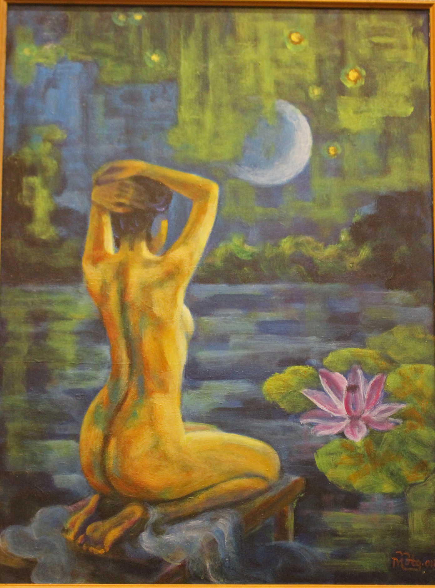 'Mãn nhãn' với loạt tranh khỏa thân lần đầu được trưng bày tại Hà Nội ảnh 14