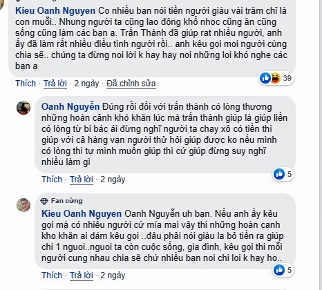 Trấn Thành bị xúc phạm và mạt sát khi kêu gọi giúp đỡ người nghèo ảnh 5