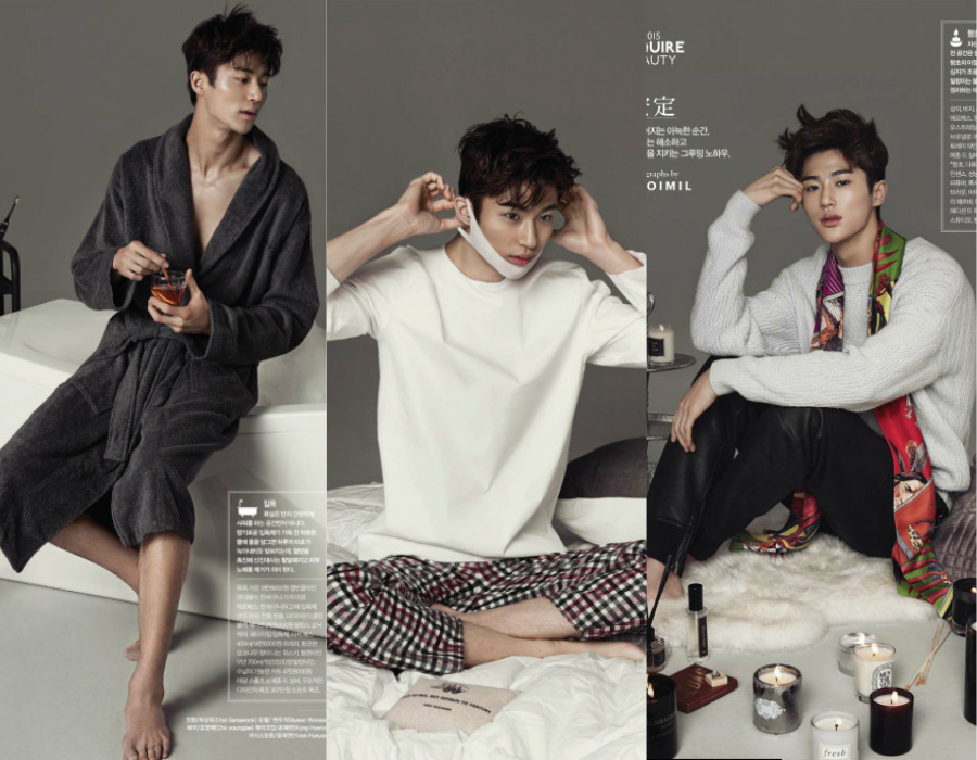 Nét sắc bén, nam tính của Byeon Woo Seok từ những năm đầu của độ tuổi 20.