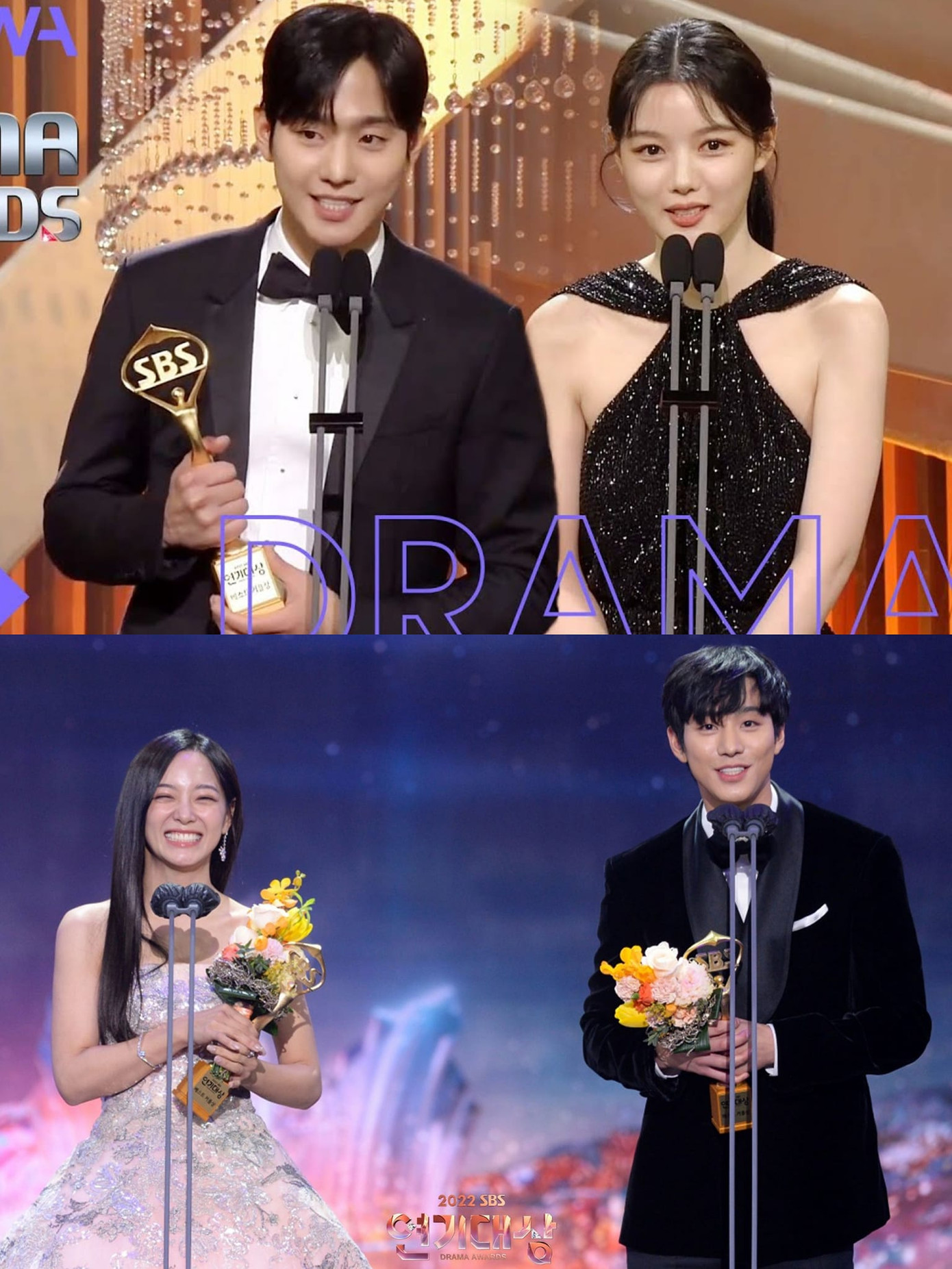 Nam diễn viên từng giành giải Cặp đôi đẹp nhất liên tiếp 2 năm.