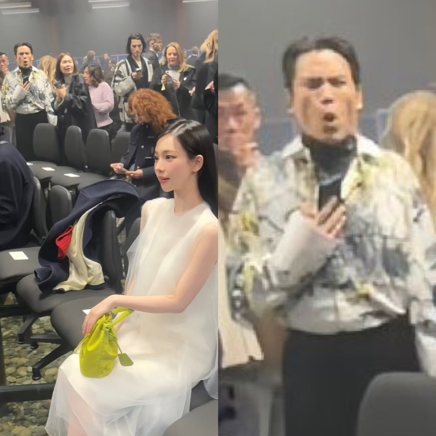 Thậm chí, phản ứng bất ngờ với nhan sắc của Karina ngoài đời thực của một khách mời nam tại sự kiện đã được lan truyền nhanh chóng. Fan đùa rằng đây chính là biểu cảm của mình nếu có dịp được gặp nữ idol ngoài đời. Thậm chí, phản ứng bất ngờ với nhan sắc của Karina ngoài đời thực của một khách mời nam tại sự kiện đã được lan truyền nhanh chóng. Fan đùa rằng đây chính là biểu cảm của mình nếu có dịp được gặp nữ idol ngoài đời.