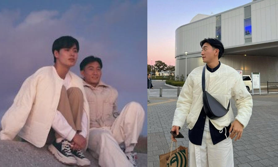 Mặc dù đã unfollow tất cả mọi người, các &quot;thuyền viên&quot; đã soi được chiếc áo khoác Dai mặc trong bài đăng mới đây giống hệt áo của Shun.