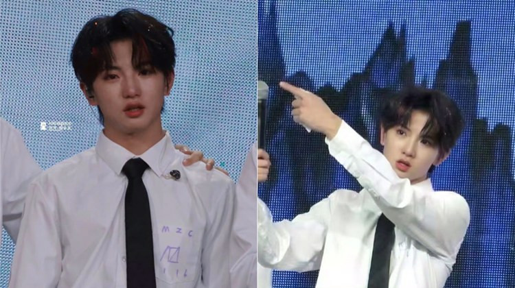 Mục Chỉ Thừa không ngừng khóc khi nghe công bố thứ hạng của mình. Mục Chỉ Thừa không ngừng khóc khi nghe công bố thứ hạng của mình.