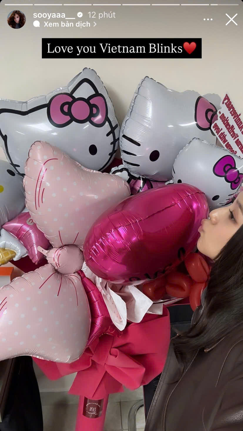 Ngay sau khi sự kiện kết thúc, Jisoo đã cập nhật story Instagram với dòng trạng thái "Love you VN Blink", thể hiện tình cảm đặc biệt dành cho người hâm mộ Việt. Ngay sau khi sự kiện kết thúc, Jisoo đã cập nhật story Instagram với dòng trạng thái "Love you VN Blink", thể hiện tình cảm đặc biệt dành cho người hâm mộ Việt.