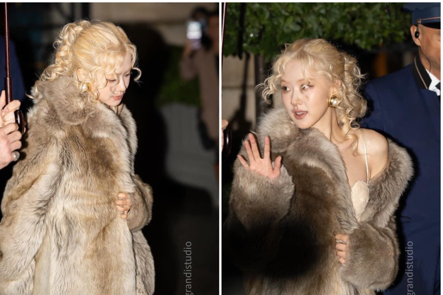 Cô nàng khoe visual "không chê vào đâu được" khi lên đồ với chiếc áo lông được khoác hờ hững. Style ăn diện nửa kín nửa hở này "đốn tim" người hâm mộ. Nguồn : @grandistudio