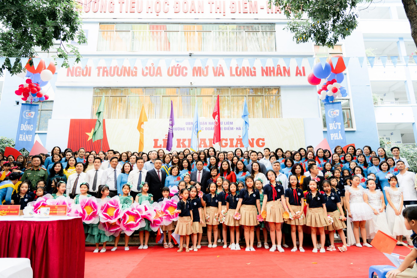 Ảnh: Website trường Tiểu học Đoàn Thị Điểm Ảnh: Website trường Tiểu học Đoàn Thị Điểm