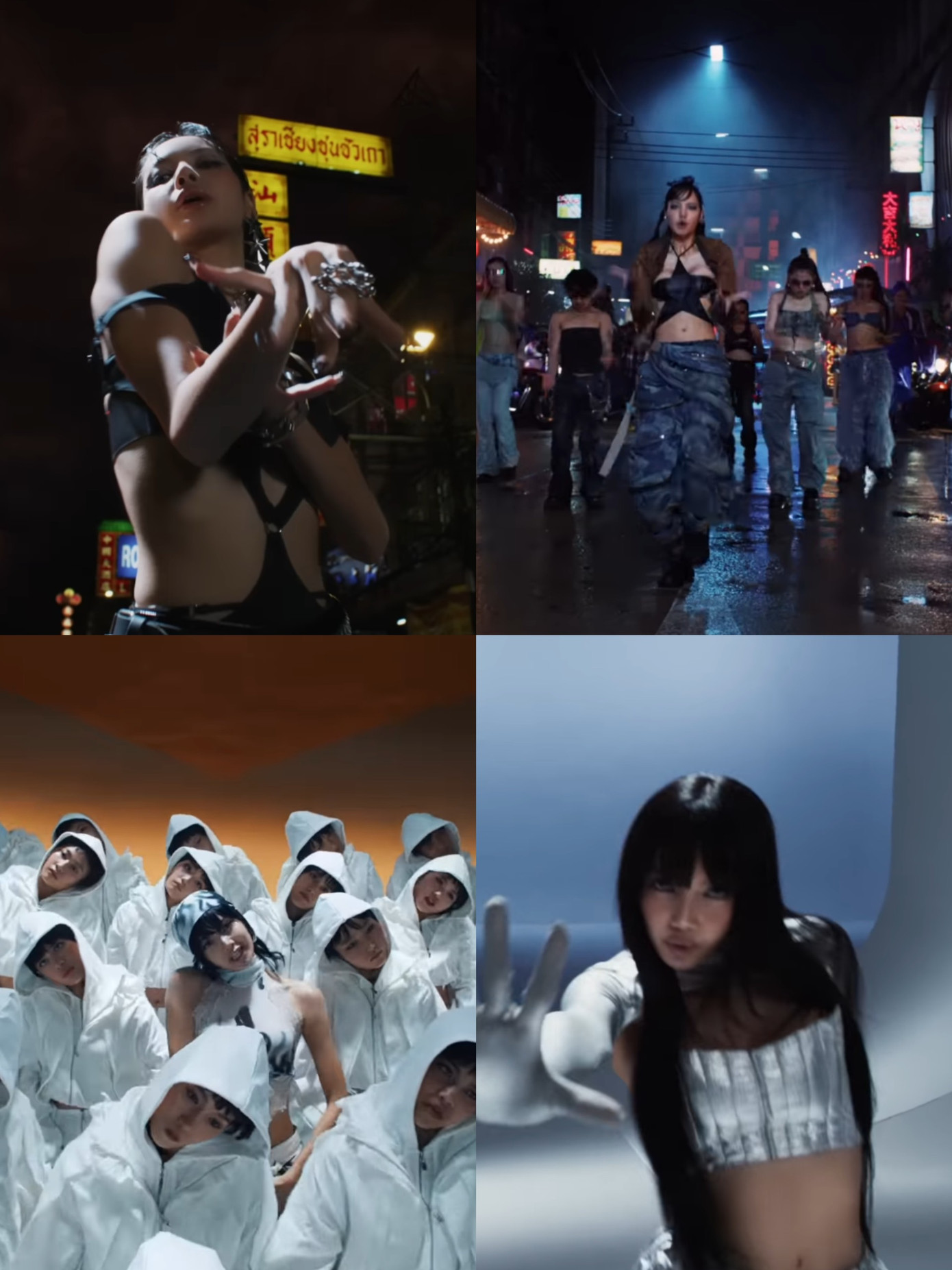 Mặc dù tổng thể MV, Lisa chỉ diện đúng 4 outfit nhưng cô vẫn khiến người xem xuýt xoa vì màn biến hóa khôn lường của mình.