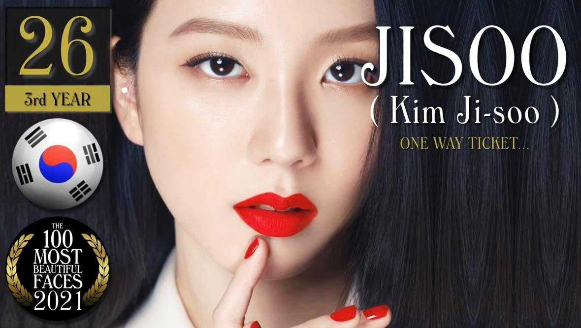 Jisoo ở vị trí 26. Jisoo ở vị trí 26.