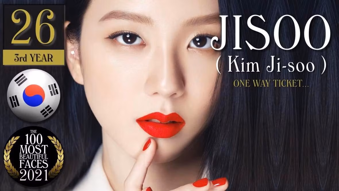 Jisoo ở vị trí 26.