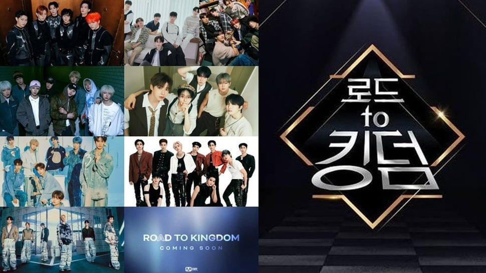 Đội hình 7 nhóm nhạc tham gia mùa 2, trong đó có sự góp mặt của Hanbin Ngô Ngọc Hưng và các thành viên nhóm TEMPEST.