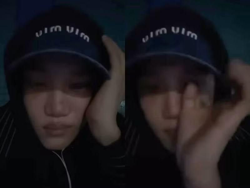 KAI bật khóc nức nở trong livestream khi không thể trở lại quảng bá cùng các thành viên vào năm nay.