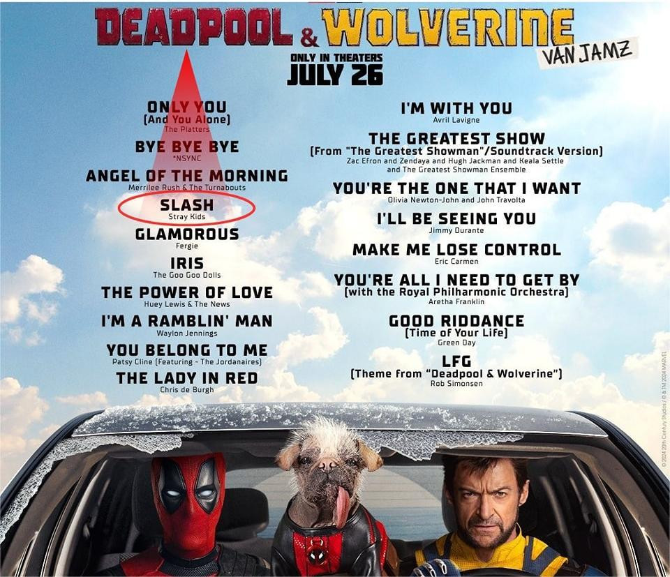 Stray Kids xuất hiện trong danh sách ca sĩ tham gia nhạc phim cho bộ phim sắp tới của Marvel. Stray Kids xuất hiện trong danh sách ca sĩ tham gia nhạc phim cho bộ phim sắp tới của Marvel.