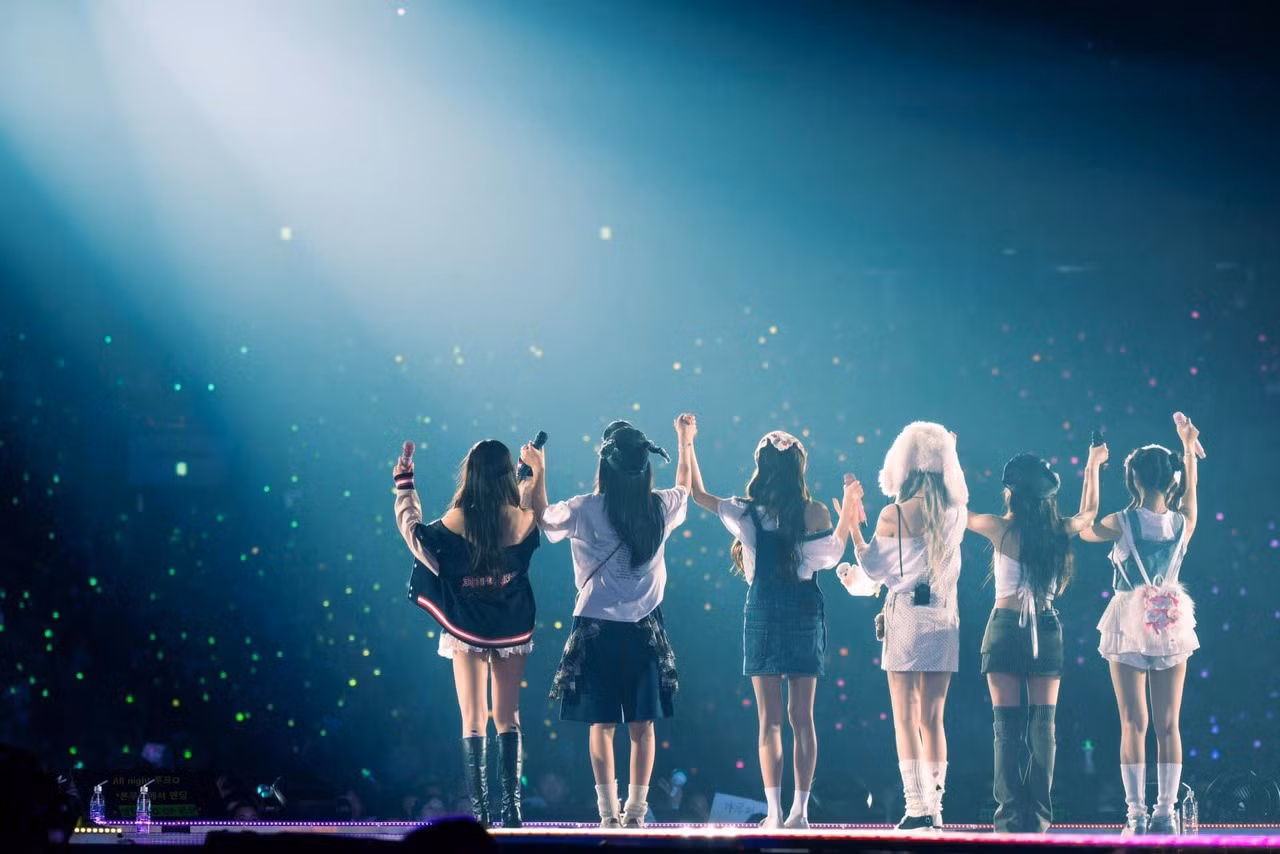 IVE có 2 đêm diễn “cháy vé” ở sân vận động mái vòm Tokyo Dome, Nhật Bản. Ảnh: Starship
