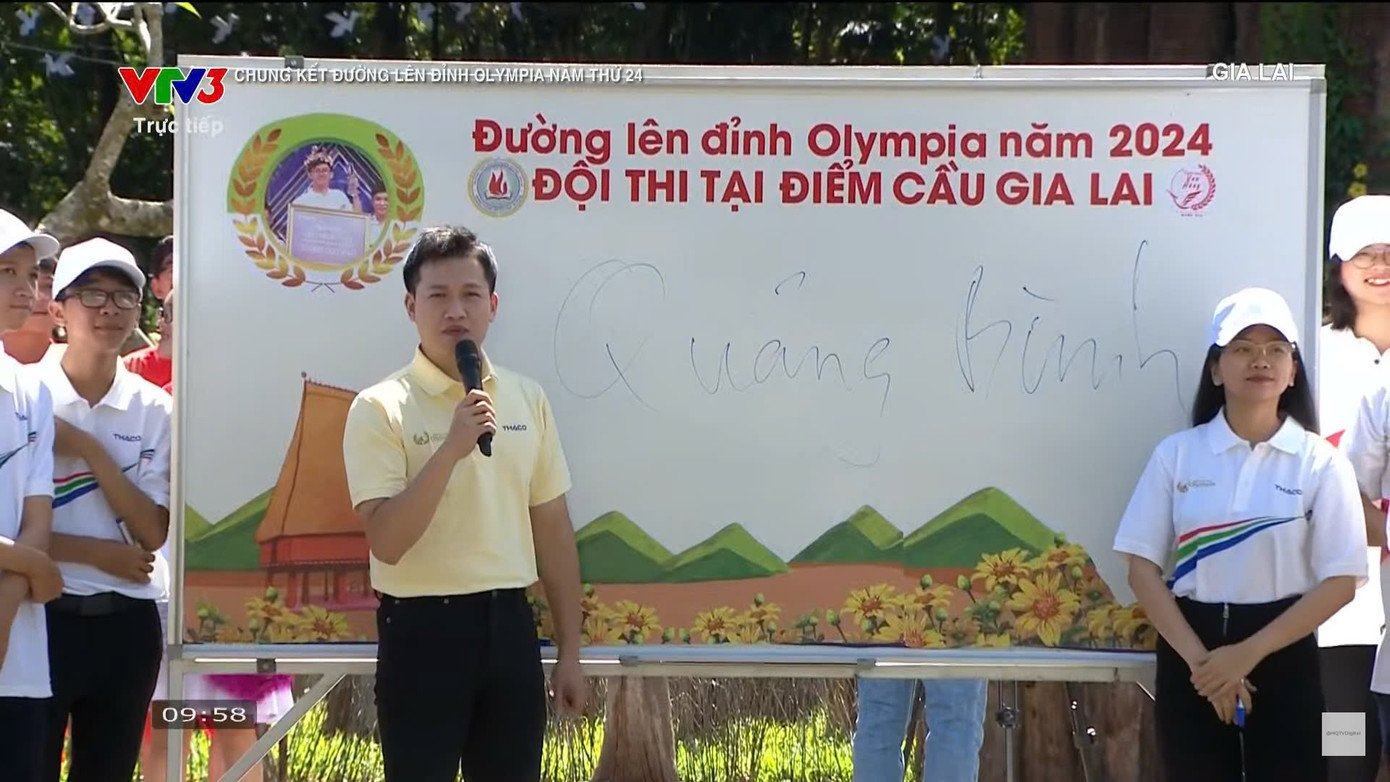 Cả 4 điểm cầu đều đưa ra câu trả lời rất nhanh và chính xác.