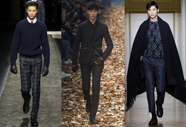 Byeon Seok Woo tự tin sải bước trên sàn catwalk trong và ngoài nước.