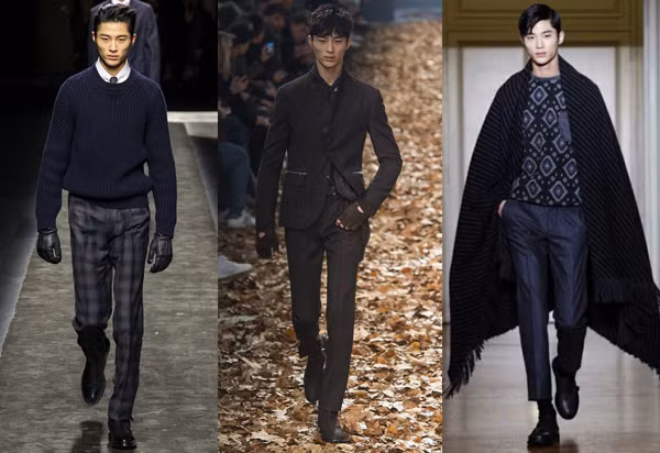 Byeon Seok Woo tự tin sải bước trên sàn catwalk trong và ngoài nước.