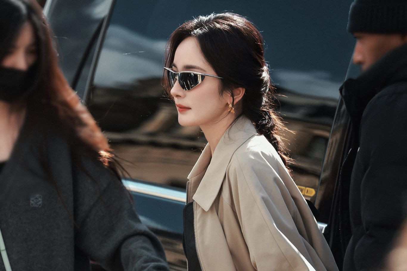 Cô nàng toát lên khí chất "đại minh tinh" ngay khi vừa xuất hiện.