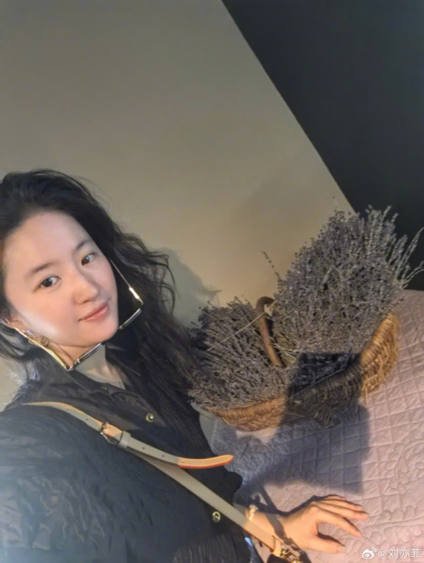 Khi không làm việc, Lưu Diệc Phi thường để mặt mộc, cô khiến cư dân mạng không khỏi xuýt xoa trước nhan sắc ở tuổi U40.