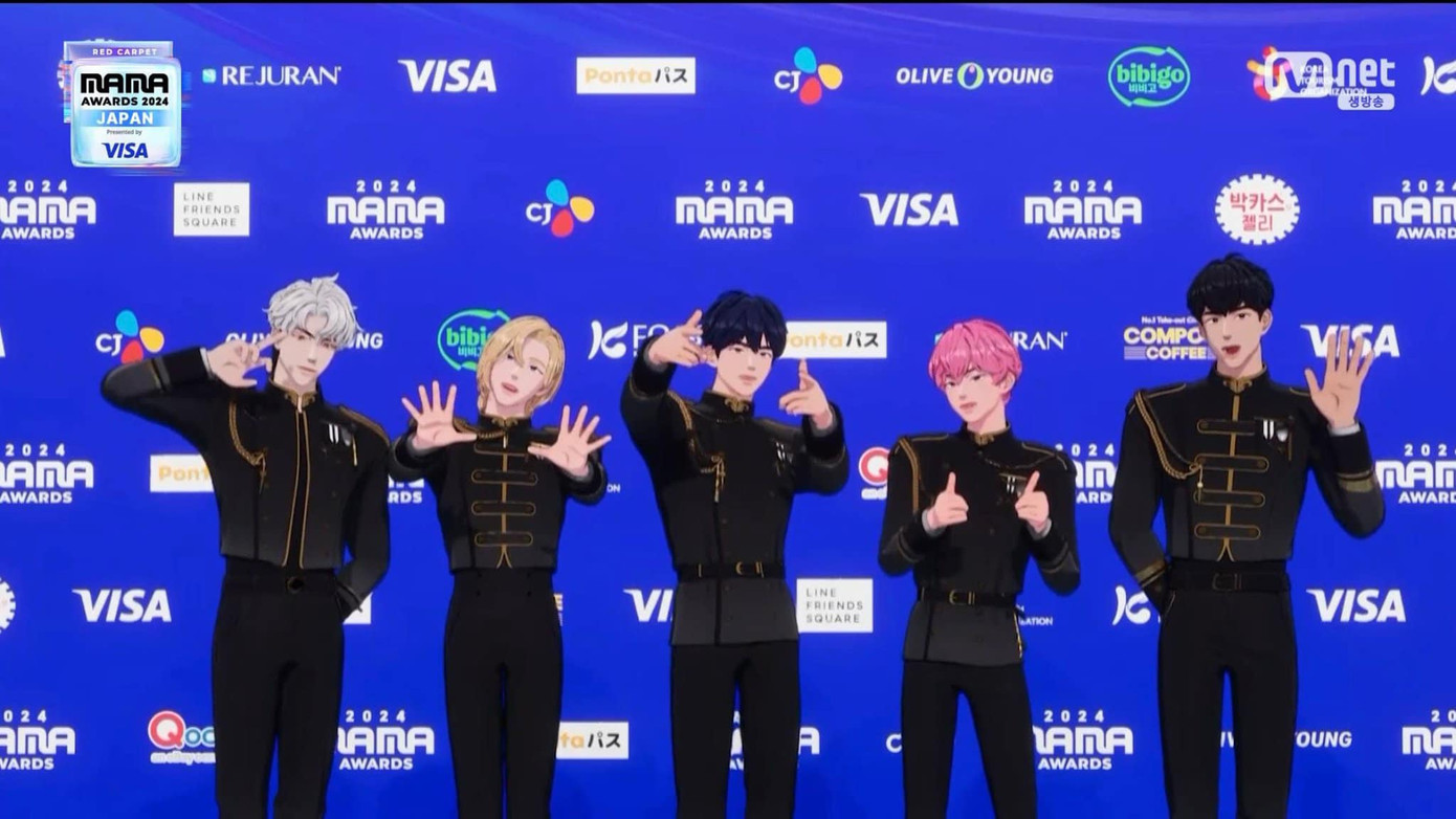 Nhóm nhạc thần tượng ảo PLAVE mang vitamin "hề hước" lên thảm đỏ. Nhóm nhạc thần tượng ảo PLAVE mang vitamin "hề hước" lên thảm đỏ.