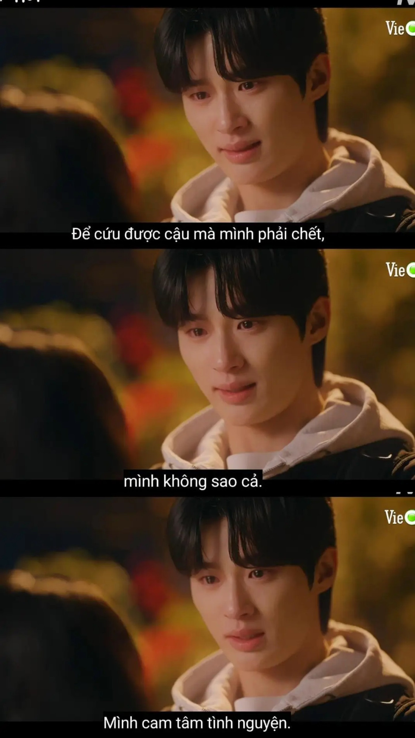 Lời tỏ tình của Sun Jae khiến khán giả không khỏi rung động. Lời tỏ tình của Sun Jae khiến khán giả không khỏi rung động.