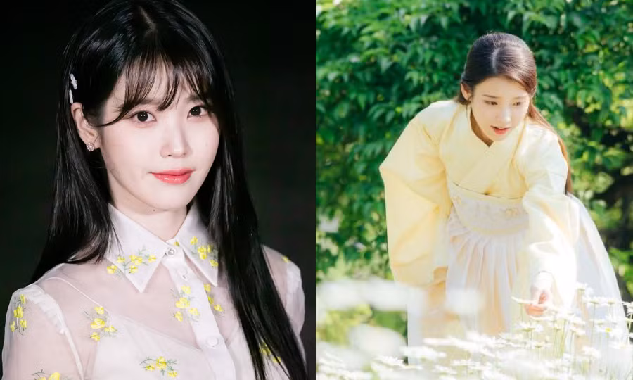 Không biết ê-kíp của IU có chủ ý hay không nhưng điểm tương đồng này khiến fan cũng một phen xao xuyến.