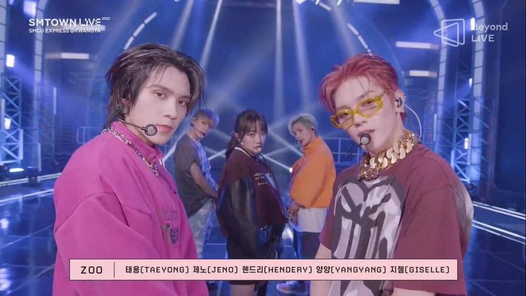 Không phụ lòng mong mỏi của fan, Giselle (aespa), Taeyong, Jeno, Hendery, Yangyang (NCT) đã thực sự đối cháy KWANGYA ngày đầu năm mới.