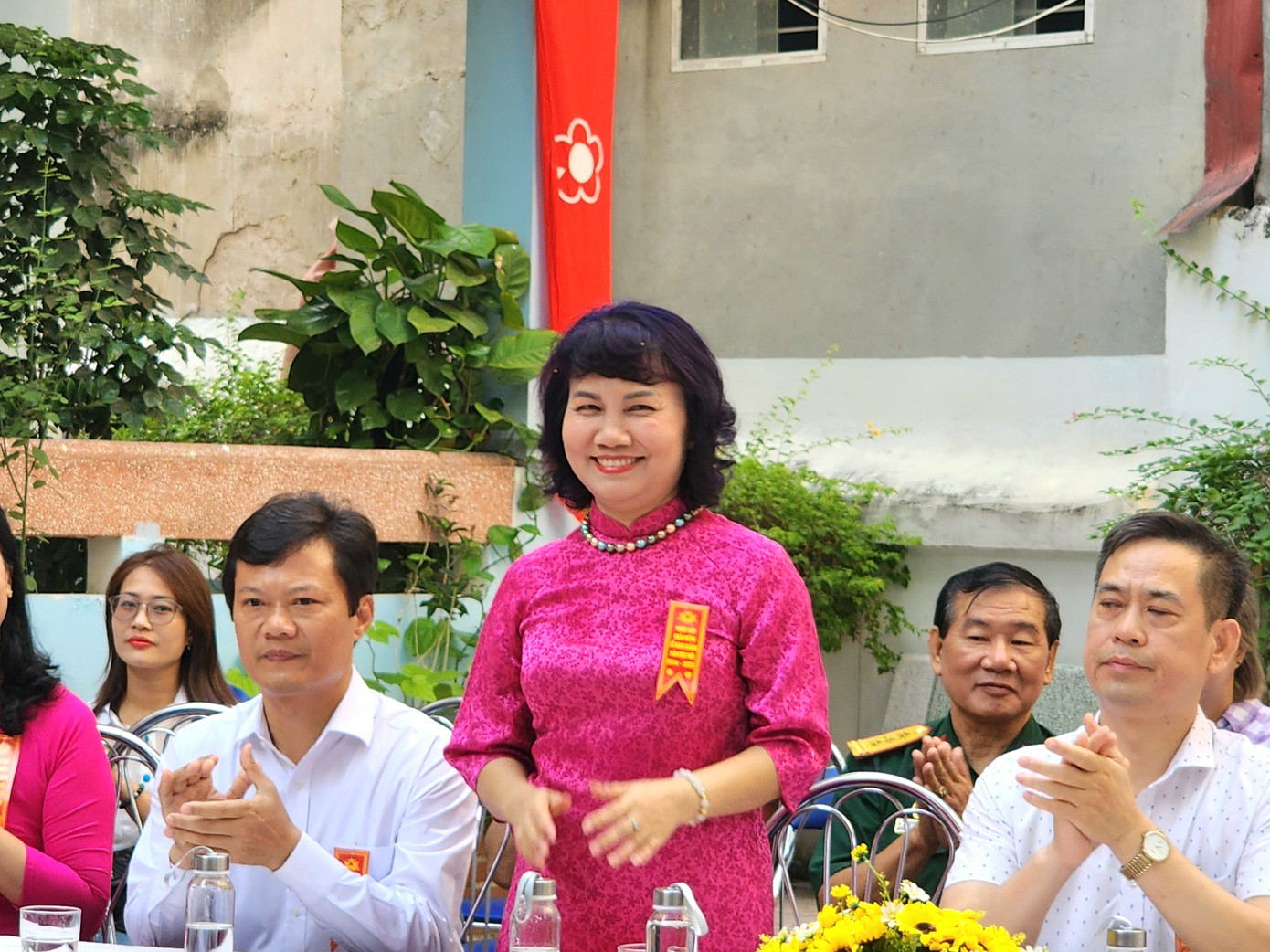 Bà Phạm Thị Hương Giang - Phó Trưởng phòng Nội vụ.