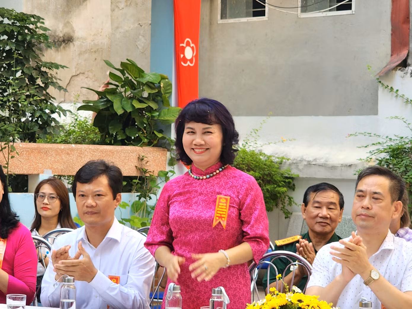 Bà Phạm Thị Hương Giang - Phó Trưởng phòng Nội vụ.