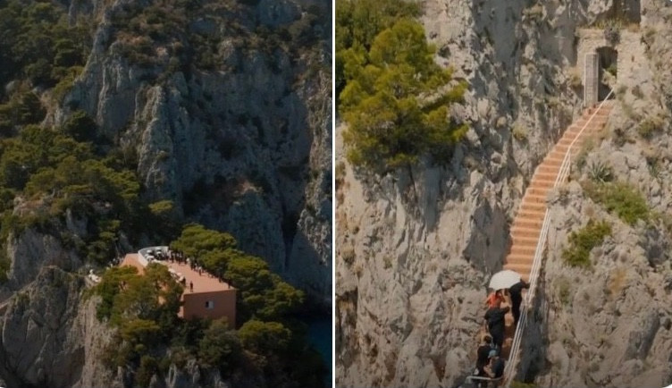 Nhiều người cho rằng địa điểm của sự kiện thời trang này trải dài với những bậc thang, lại thêm thời tiết nắng gắt nên càng gây khó khăn cho Jennie khi lần đầu catwalk.