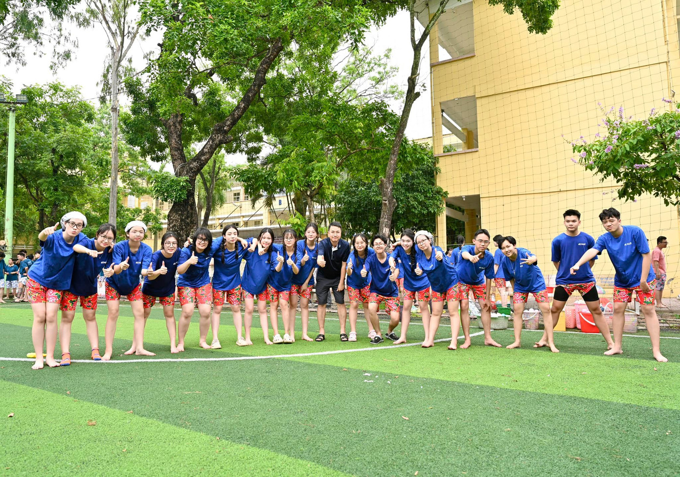 Nguồn ảnh: Fanpage trường THPT Yên Hòa. Nguồn ảnh: Fanpage trường THPT Yên Hòa.