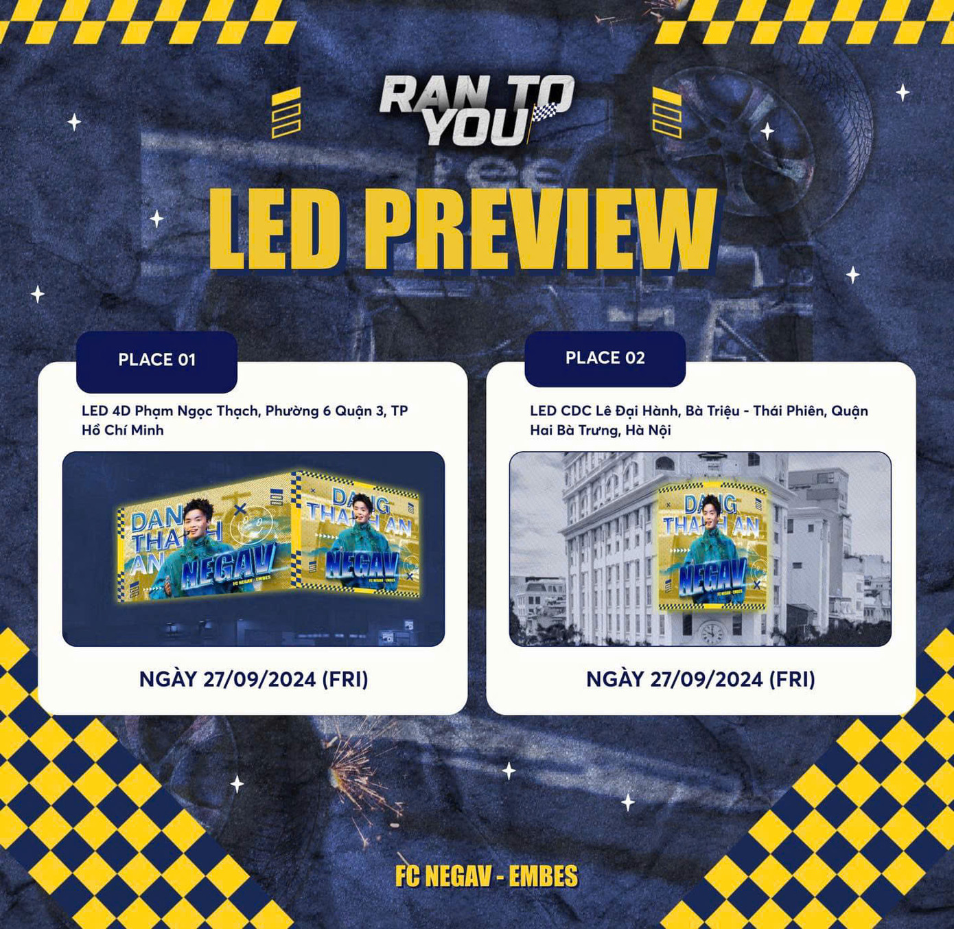 Project xịn đét đến từ fandom Negav. Ảnh: Fanpage FC Negav - Embes Project xịn đét đến từ fandom Negav. Ảnh: Fanpage FC Negav - Embes