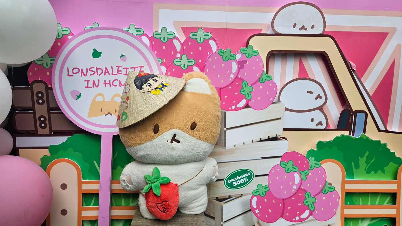 Một góc check-in "xinh yêu" dành cho fan Baekhyun tại nhà thi đấu Phú Thọ. (Ảnh: FB Moonlight Baek - EXO Baekhyun Vietnam Fanpage) Một góc check-in "xinh yêu" dành cho fan Baekhyun tại nhà thi đấu Phú Thọ. (Ảnh: FB Moonlight Baek - EXO Baekhyun Vietnam Fanpage)