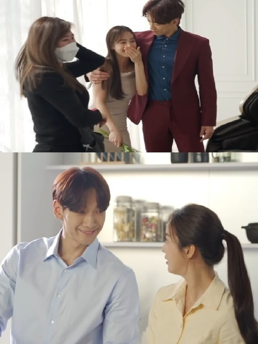 Cả hai thoải mái tương tác với nhau sau hậu trường một buổi quay quảng cáo. Cả hai thoải mái tương tác với nhau sau hậu trường một buổi quay quảng cáo.