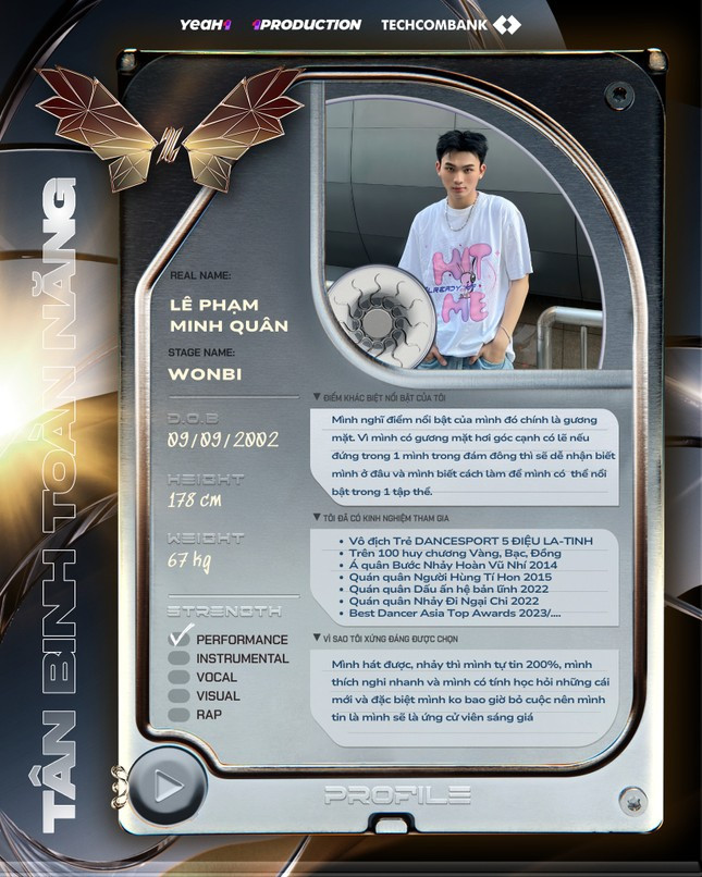 Một số thí sinh tiềm năng nhanh chóng lọt vào tầm ngắm, được dự đoán sẽ là những "chiến binh" đáng gờm trong cuộc đua chinh phục Tân Binh Toàn Năng. Một số thí sinh tiềm năng nhanh chóng lọt vào tầm ngắm, được dự đoán sẽ là những "chiến binh" đáng gờm trong cuộc đua chinh phục Tân Binh Toàn Năng.