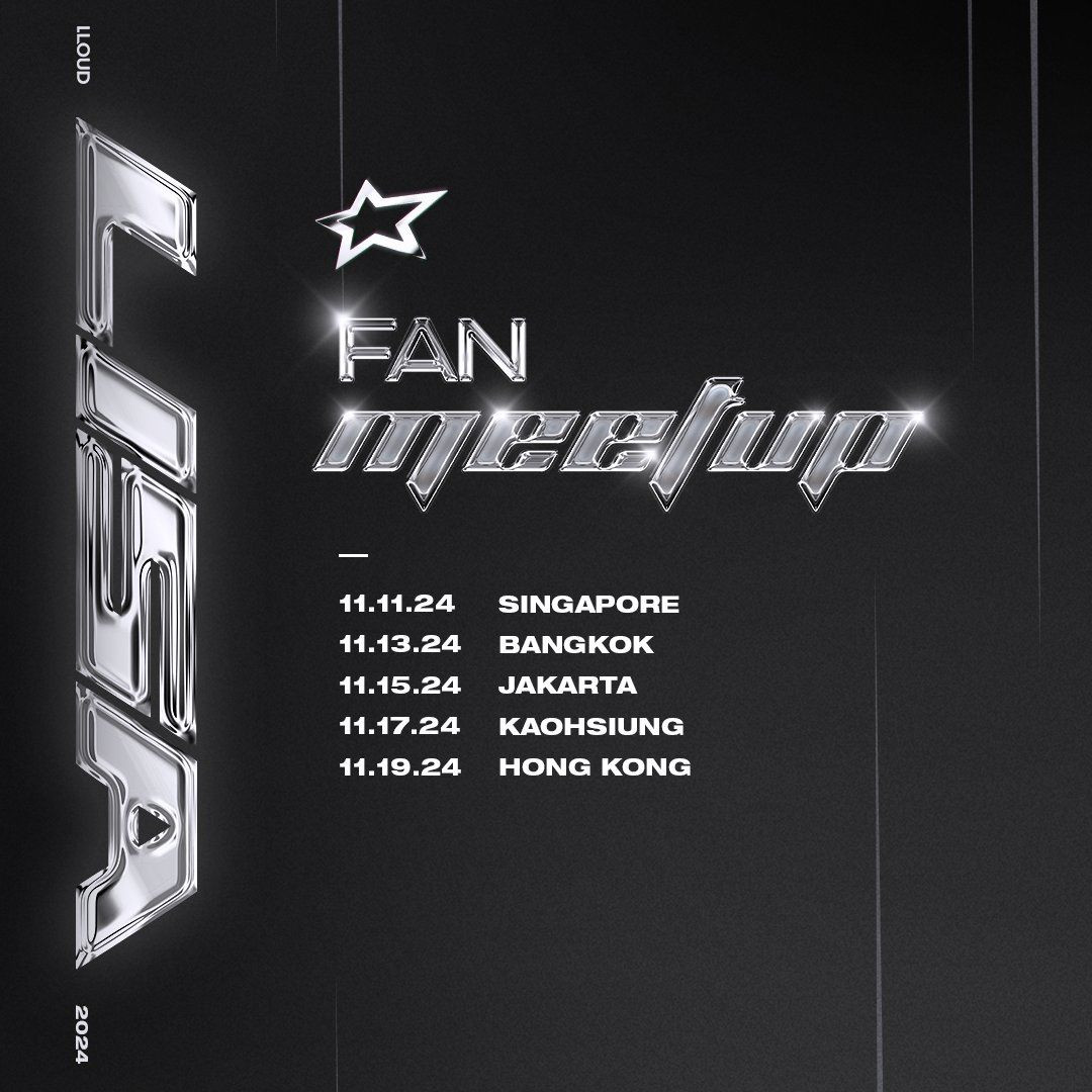 Tour họp fan - fan meetup đánh dấu bước chuyển mình lớn trong sự nghiệp solo của Lisa.