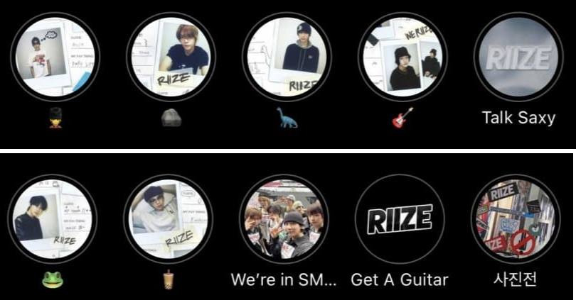 Trang Instagram của RIIZE đã xóa bỏ mục highlight về anh.