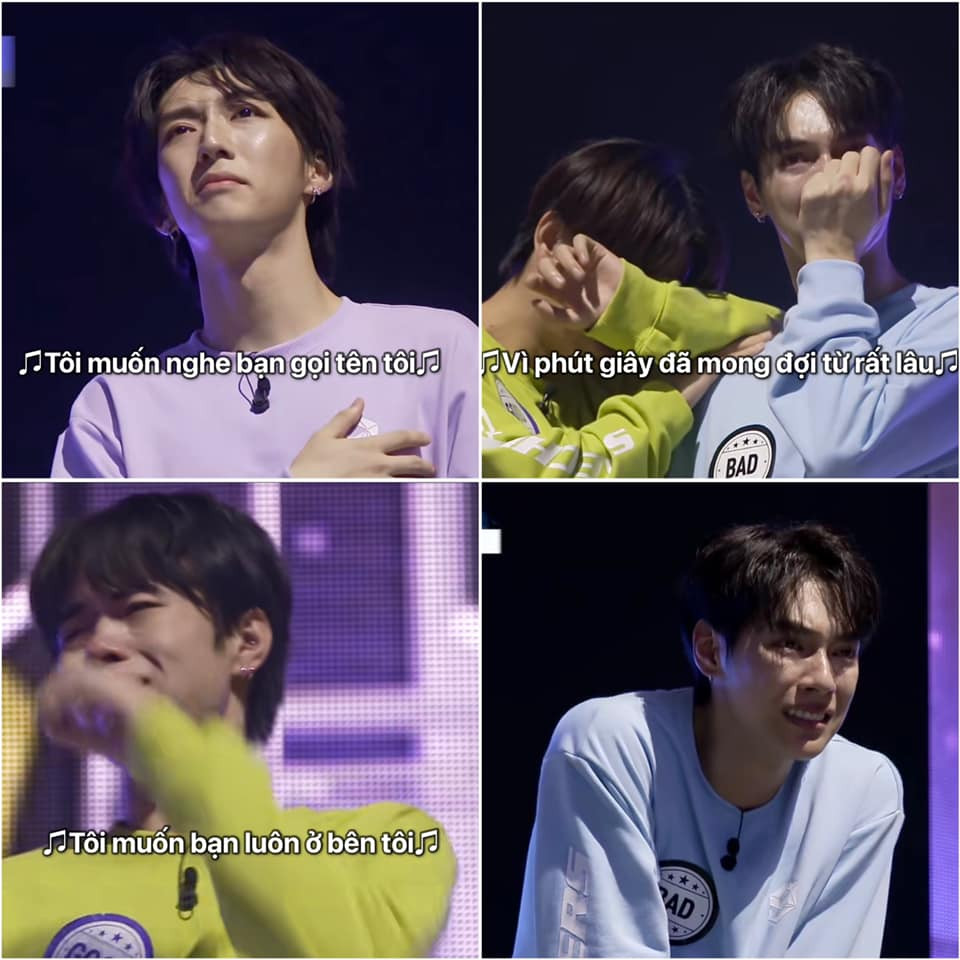 Các thực tập sinh không cầm được nước mắt khi thấy các bạn cùng tham gia dần kiệt sức nhưng vẫn phải cố gắng gượng cho tới khi được chọn.