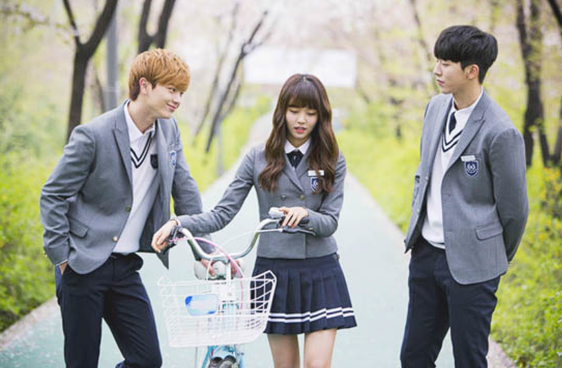 Học đường 2015 chính là một bước ngoặt lớn của anh trong vai trò diễn viên.