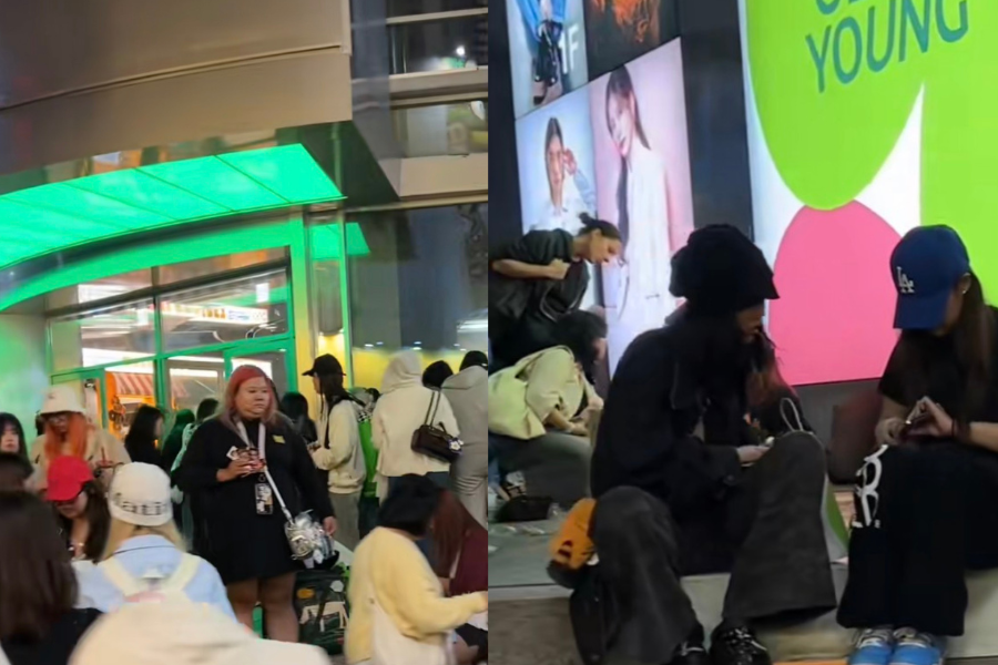 Các bạn fan SEVENTEEN hào hứng trao đổi card. Ảnh: Patty Các bạn fan SEVENTEEN hào hứng trao đổi card. Ảnh: Patty