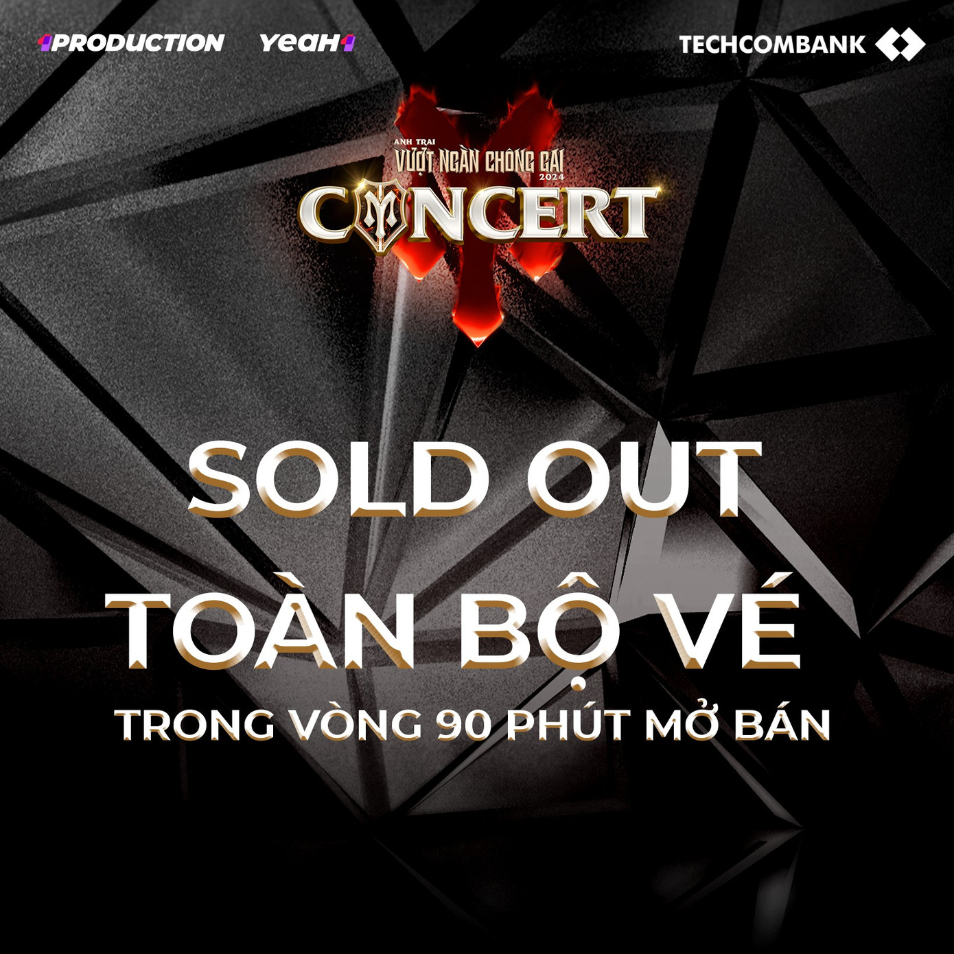 Toàn bộ vé concert của ATVNCG hết sạch sau 90 phút mở bán. Toàn bộ vé concert của ATVNCG hết sạch sau 90 phút mở bán.