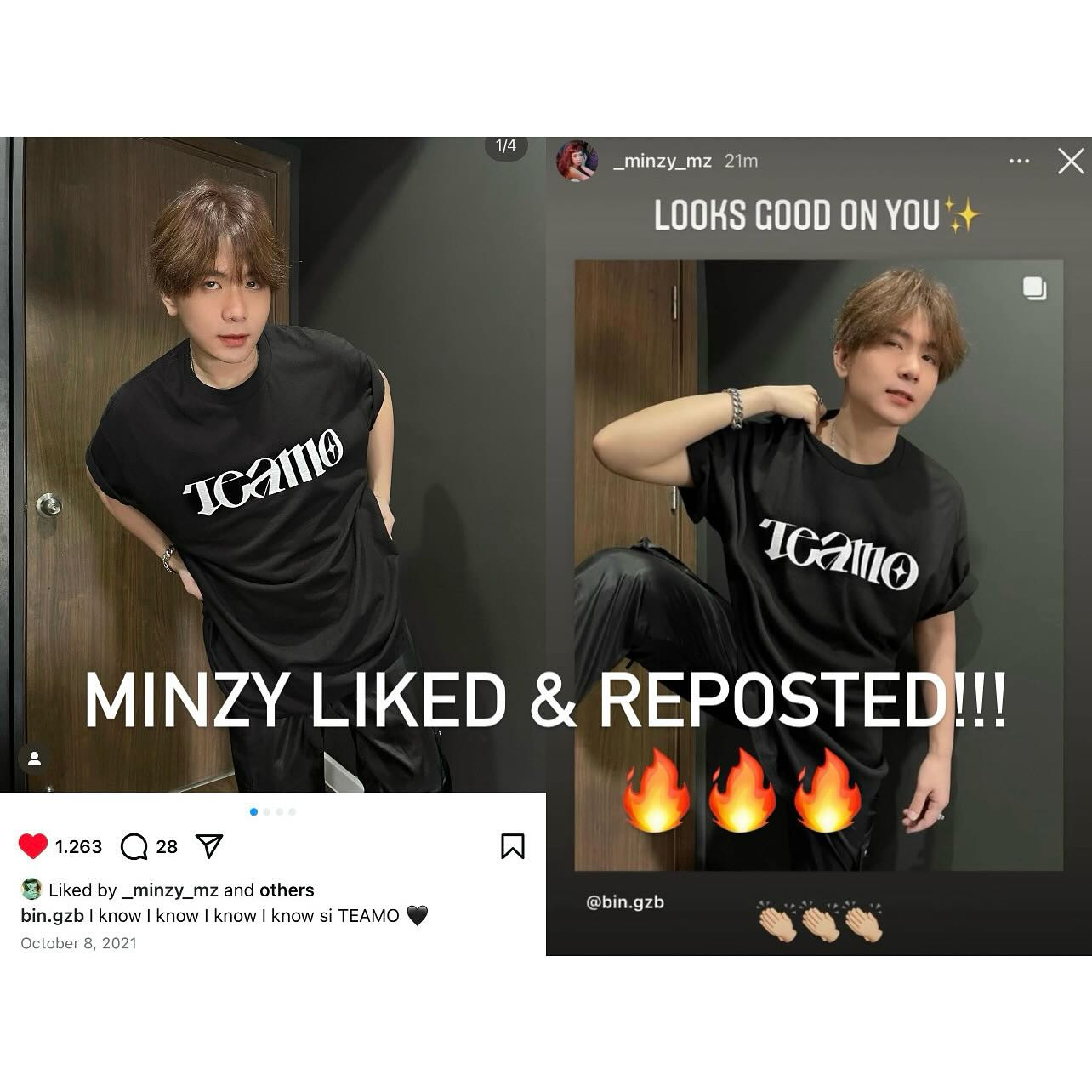 Anh chàng khiến các fan muốn "xin vía" vì được thần tượng chú ý. Anh chàng khiến các fan muốn "xin vía" vì được thần tượng chú ý.