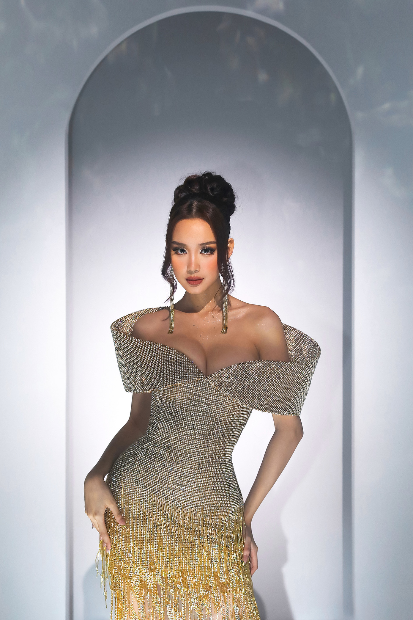 Hoa hậu Bảo Ngọc là những cái tên đại diện nhan sắc Việt "đổ bộ" đêm gala Ngôi Sao Xanh. Hoa hậu Bảo Ngọc là những cái tên đại diện nhan sắc Việt "đổ bộ" đêm gala Ngôi Sao Xanh.