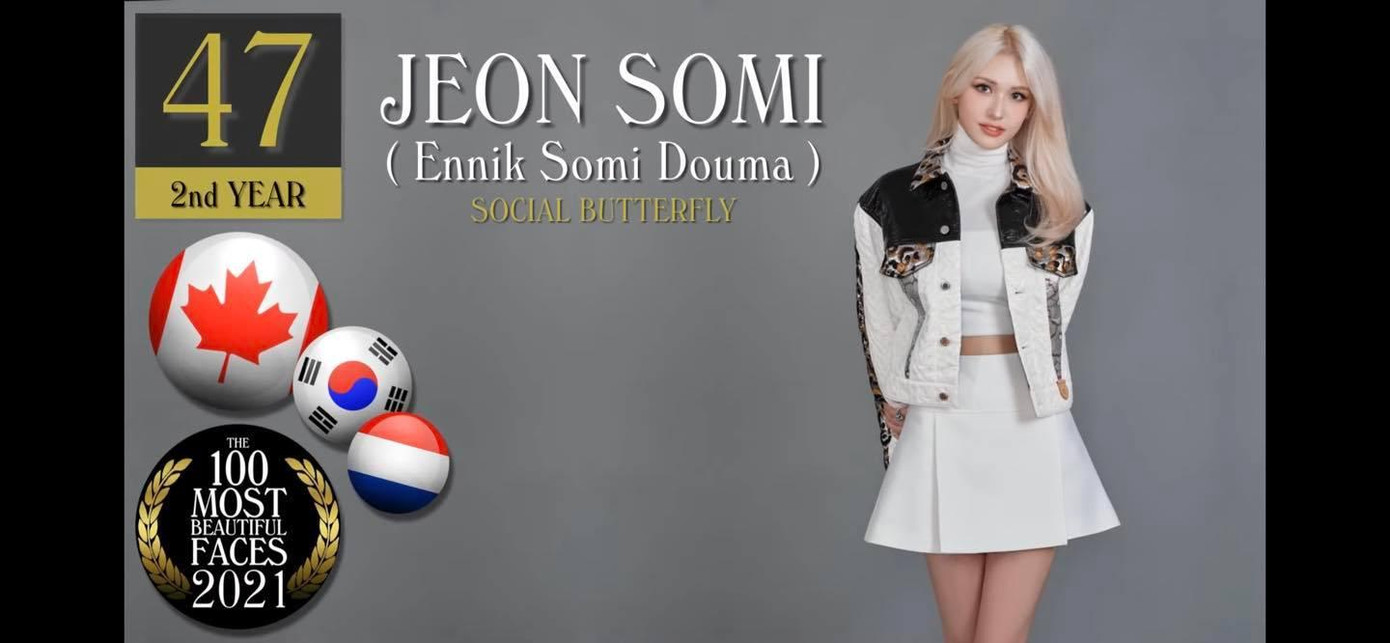 ...bông hồng lai Somi là 2 nữ nghệ sĩ solo của K-Pop có mặt trong danh sách này. ...bông hồng lai Somi là 2 nữ nghệ sĩ solo của K-Pop có mặt trong danh sách này.