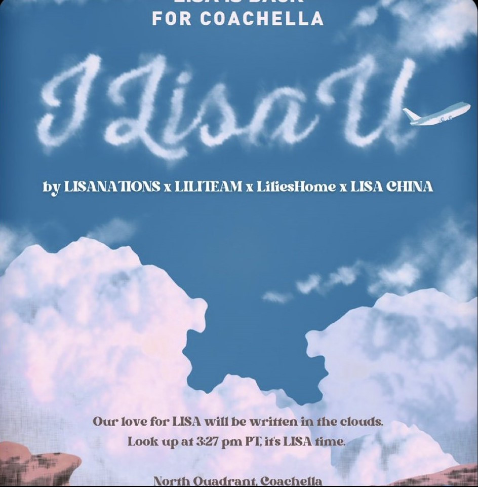 Project hoành tráng này được thực hiện bởi 4 fanbases lớn của Lisa chuẩn bị. - Nguồn: Twitter LISANATIONS Project hoành tráng này được thực hiện bởi 4 fanbases lớn của Lisa chuẩn bị. - Nguồn: Twitter LISANATIONS