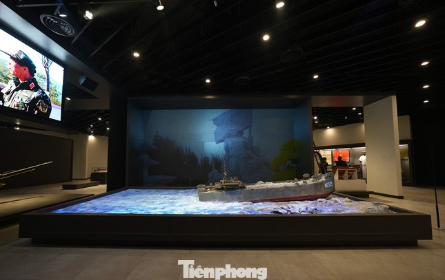 Một vài hình ảnh về không gian bên trong bảo tàng. (Ảnh: Báo Tiền phong) Một vài hình ảnh về không gian bên trong bảo tàng. (Ảnh: Báo Tiền phong)