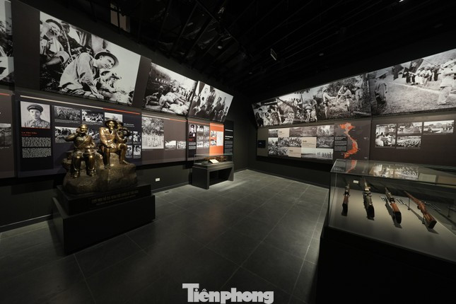 Một vài hình ảnh về không gian bên trong bảo tàng. (Ảnh: Báo Tiền phong) Một vài hình ảnh về không gian bên trong bảo tàng. (Ảnh: Báo Tiền phong)