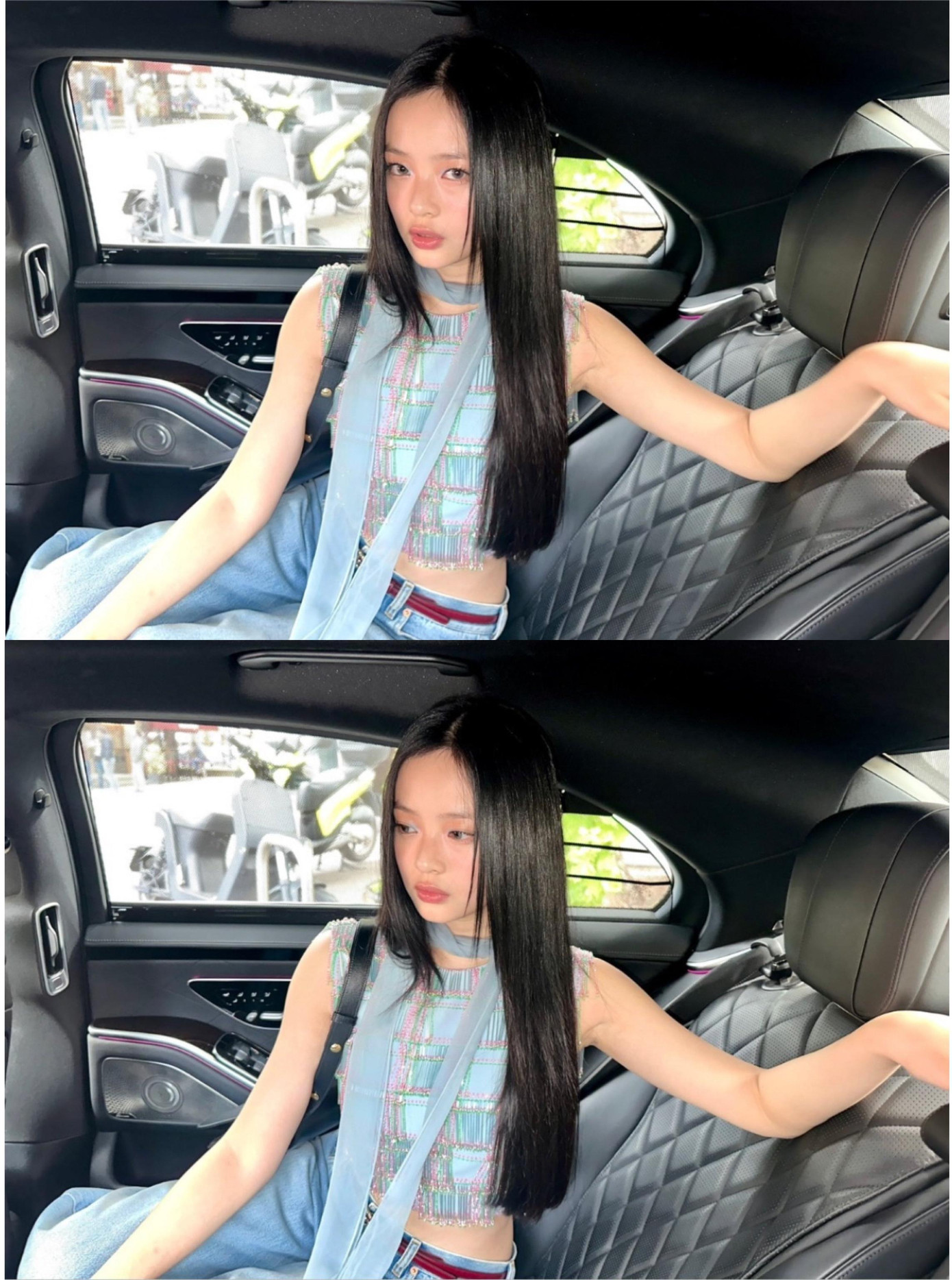 Trước khi tham dự sự kiện, Hanni đã "nhá hàng" outfit trên trang mạng xã hội. Trước khi tham dự sự kiện, Hanni đã "nhá hàng" outfit trên trang mạng xã hội.