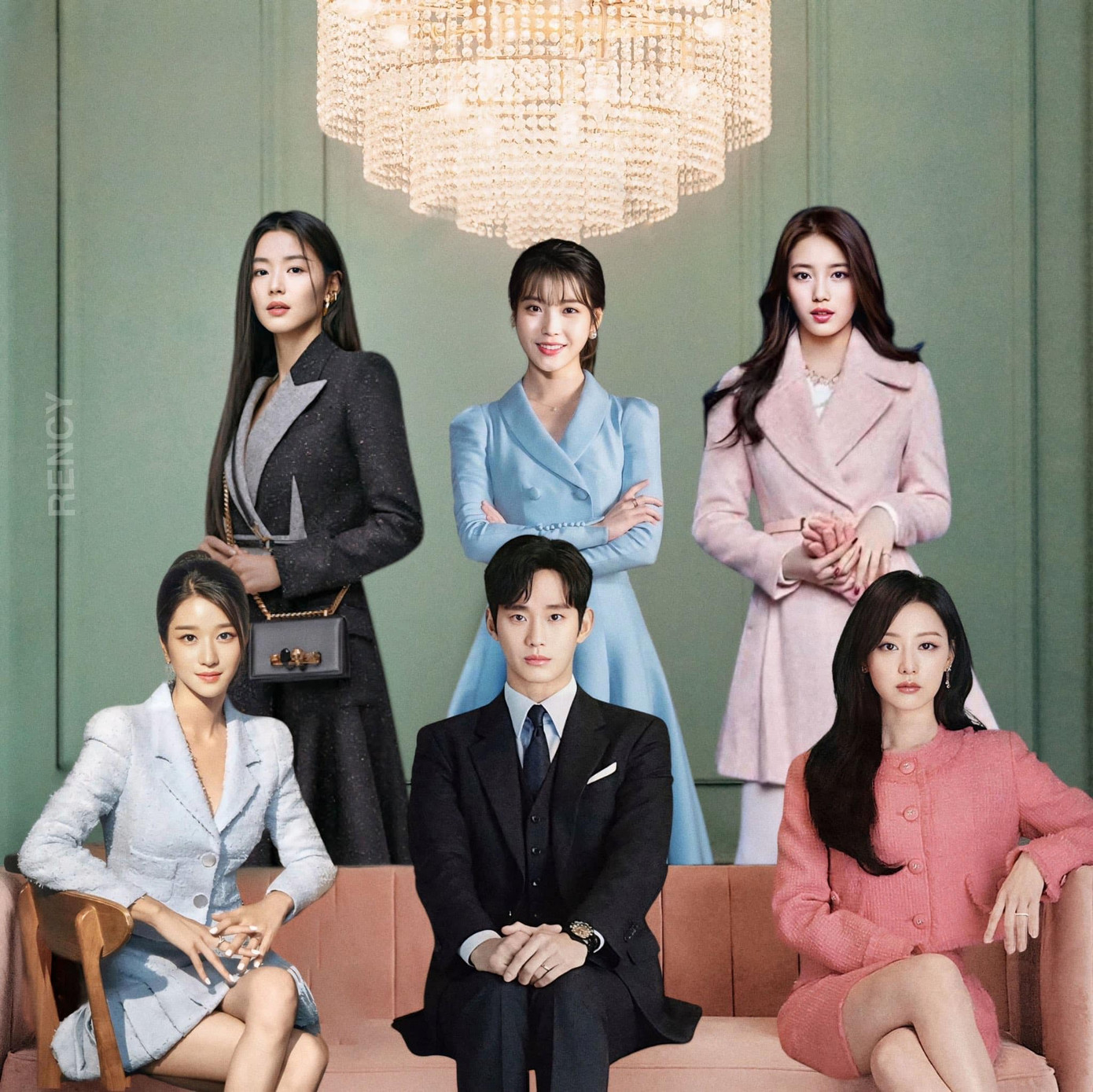 Netizen còn hài hước tổng hợp những &quot;cô vợ&quot; khó chiều của Kim Soo Hyun, trong đó có đến ba người có mẹ do diễn viên Na Young Hee thủ vai.