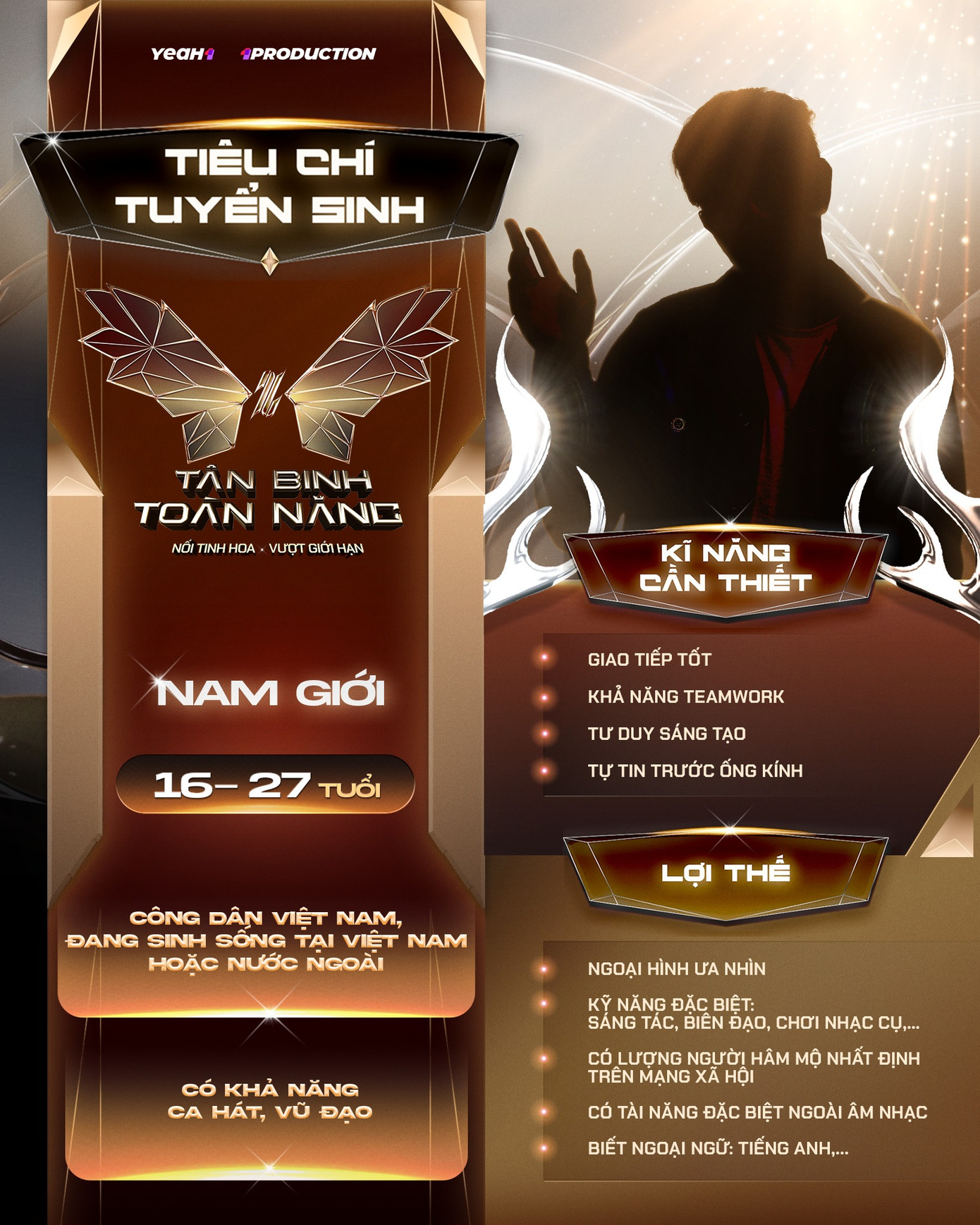 Chương trình hướng đến mục tiêu đào tạo nhóm nhạc toàn năng, đồng thời tạo cú hích đưa âm nhạc Việt Nam vươn xa trên bản đồ thế giới. Chương trình hướng đến mục tiêu đào tạo nhóm nhạc toàn năng, đồng thời tạo cú hích đưa âm nhạc Việt Nam vươn xa trên bản đồ thế giới.