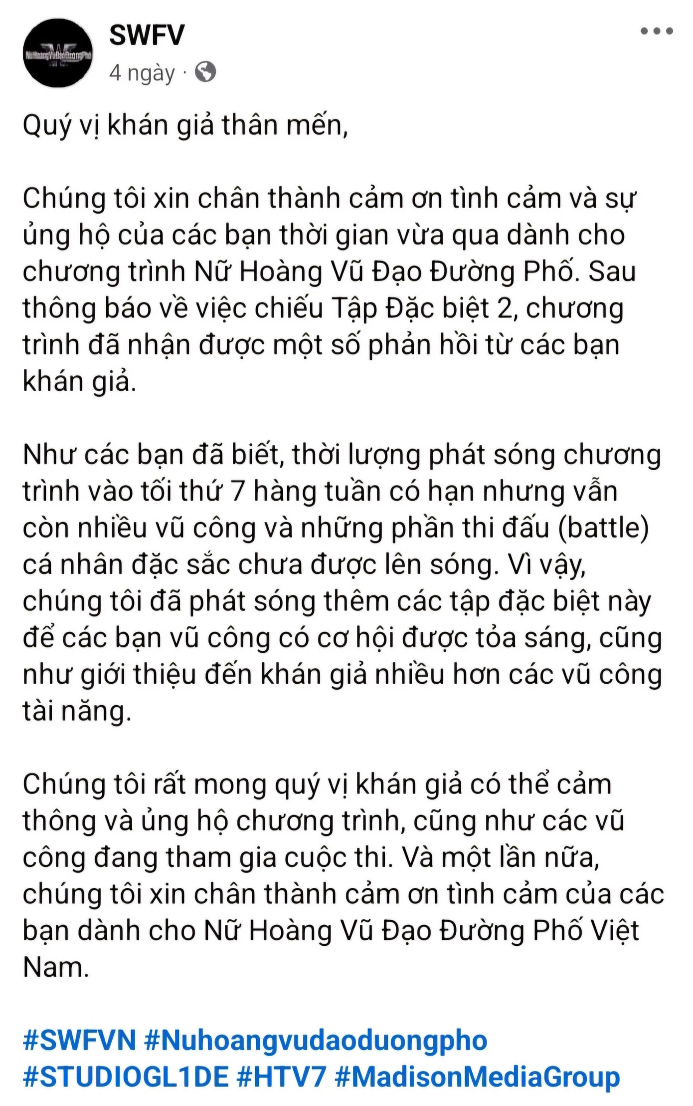 Dù fanpage chương trình đã lên tiếng xin lỗi nhưng khán giả vẫn không khỏi bất bình.